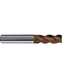 Ratio end mills RF 100 diver (3-fluted)